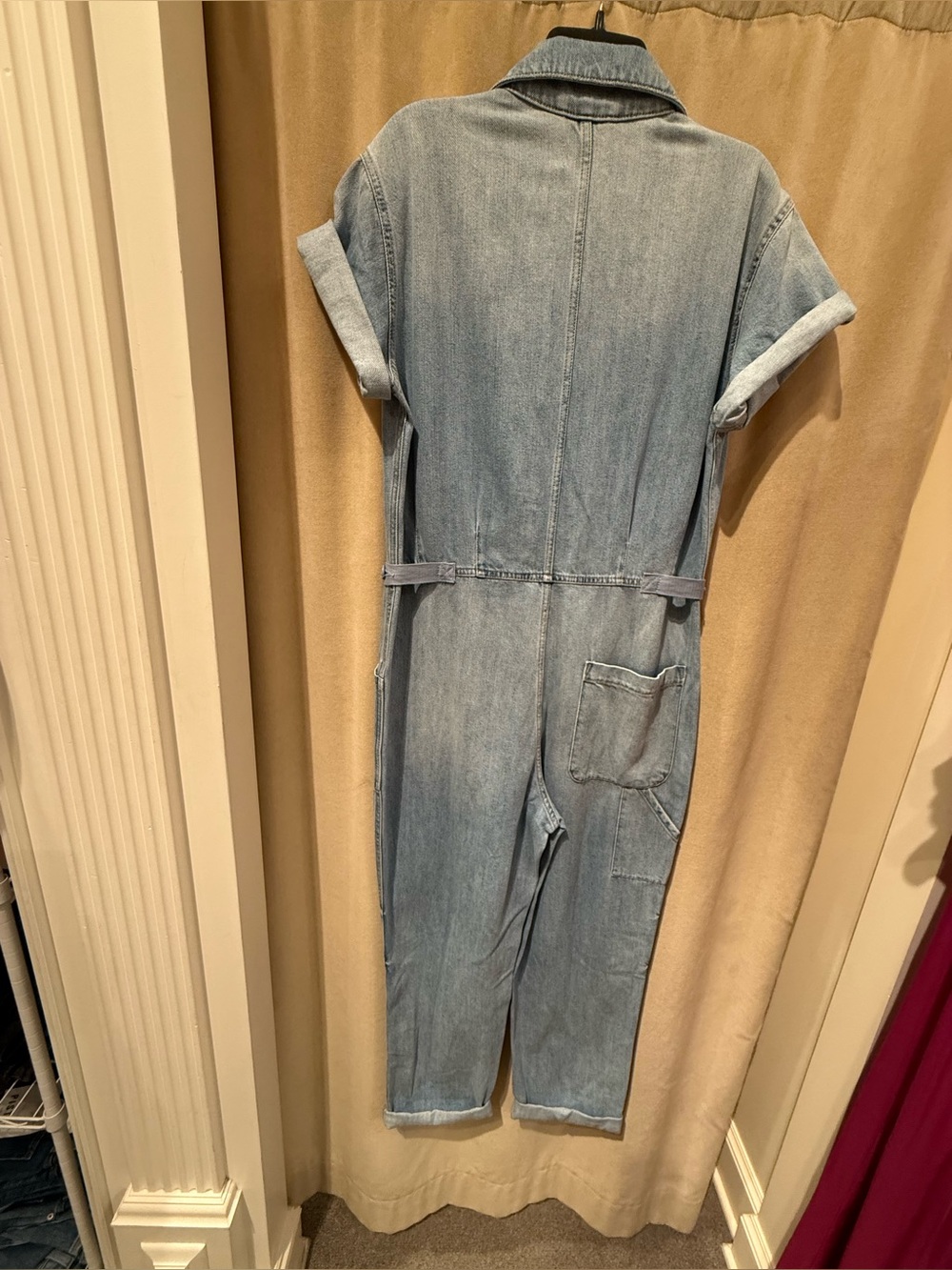 Pistola Grover Denim Jumpsuit - Picture 7 of 11